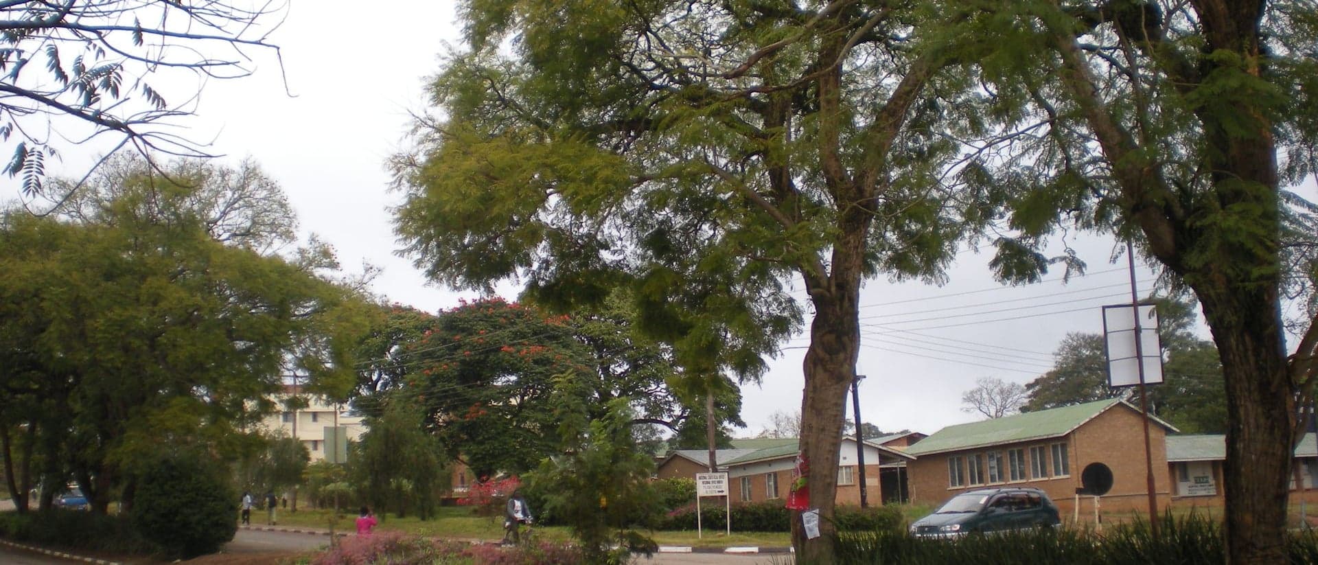 Panorama van Mzuzu: de derde stad van Malawi